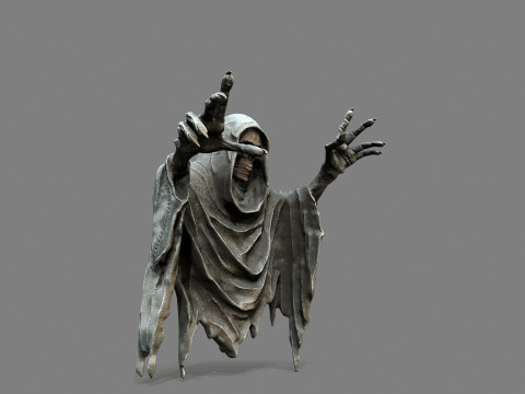 Статуя привида 3D Модель