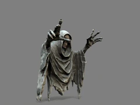 Ghost statue 3D Model