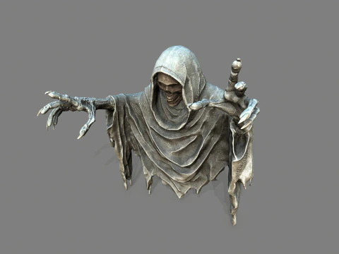 Ghost statue 3D Model