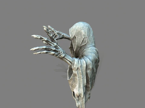 Ghost statue 3D Model