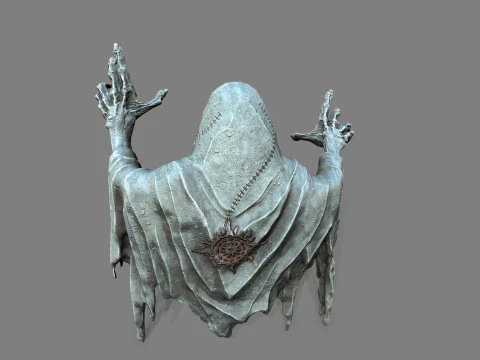 Ghost statue 3D Model