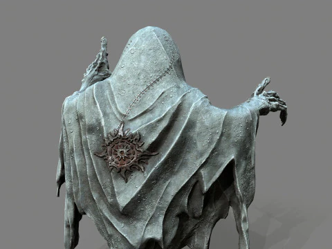 Ghost statue 3D Model