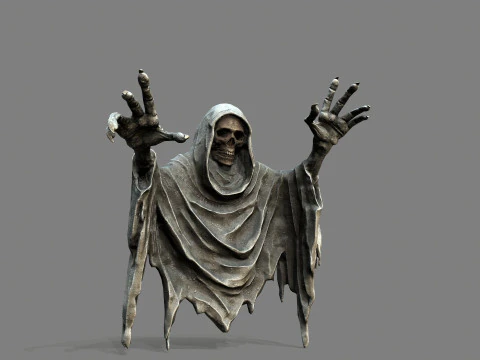 Ghost statue 3D Model