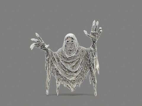 Статуя привида 3D Модель