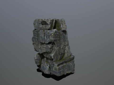Cliff rocks 3D Model