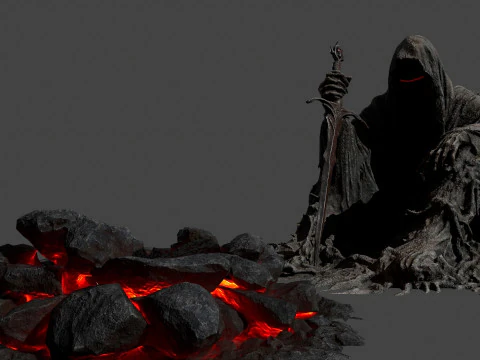 유령병사 3D 모델