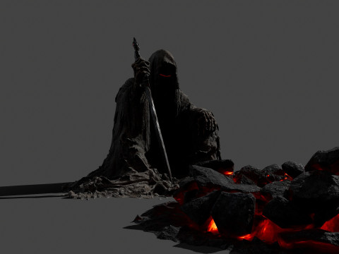 幽灵士兵 3D 模型