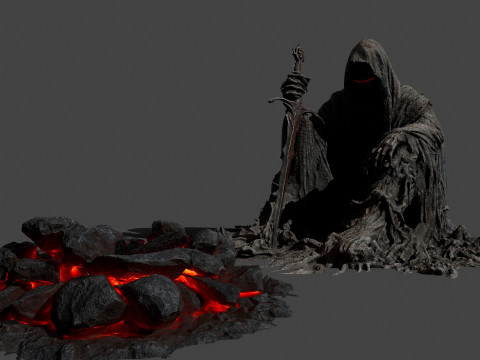 幽灵士兵 3D 模型