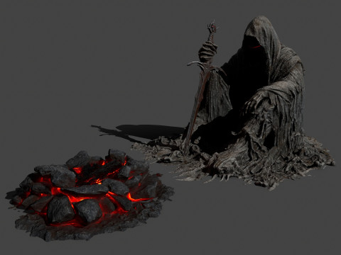 幽灵士兵 3D 模型