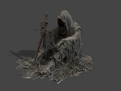 Ghost Soldier 3D Model