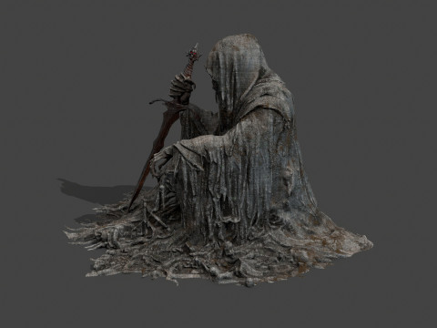 幽灵士兵 3D 模型