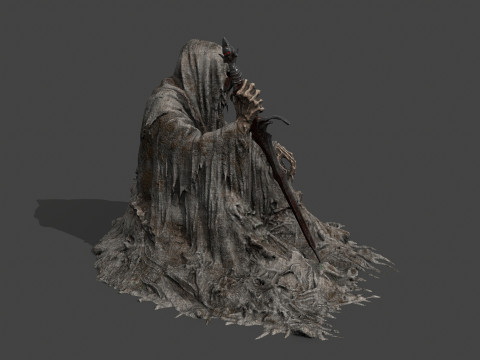 幽灵士兵 3D 模型