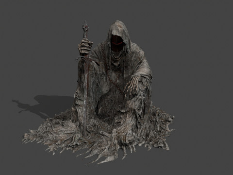 幽灵士兵 3D 模型