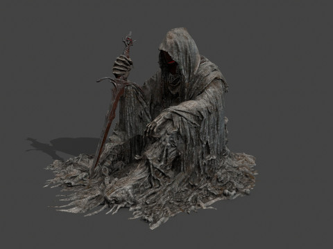 幽灵士兵 3D 模型