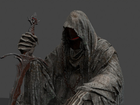 幽灵士兵 3D 模型