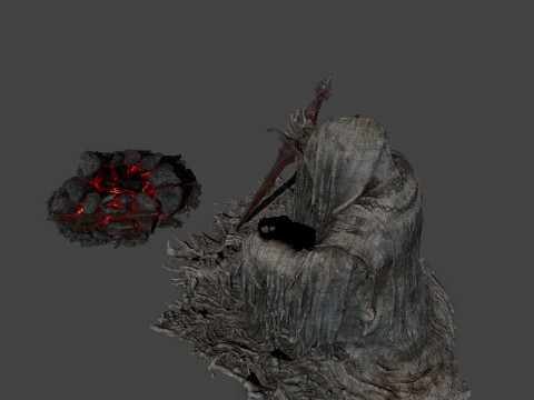 幽灵士兵 3D 模型