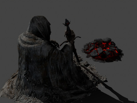 幽灵士兵 3D 模型