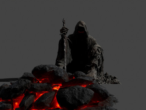 幽灵士兵 3D 模型