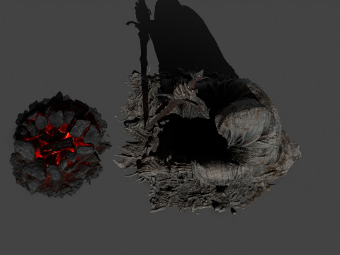 幽灵士兵 3D 模型