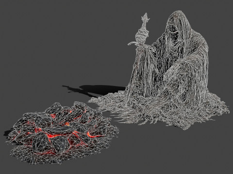 幽灵士兵 3D 模型