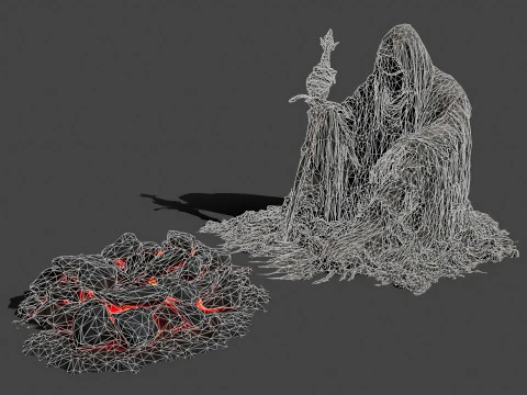 Ghost Soldier 3D Model