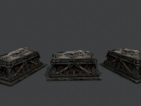 Tomba del re Modello 3D