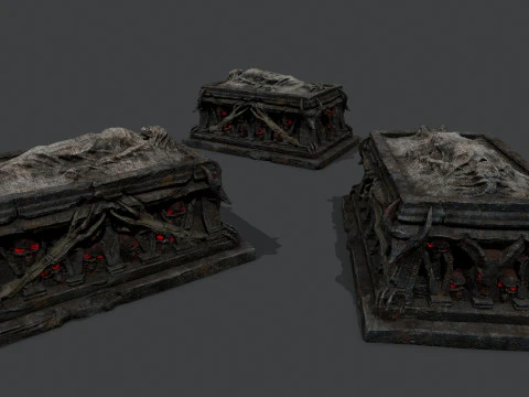 King grave 3D Model