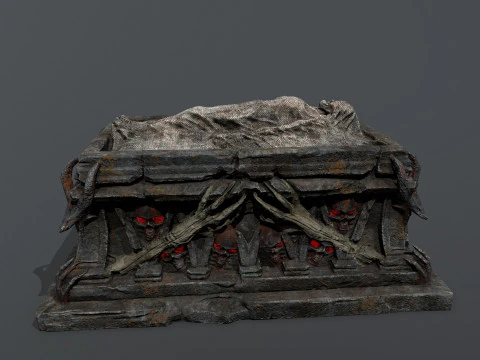 King grave 3D Model