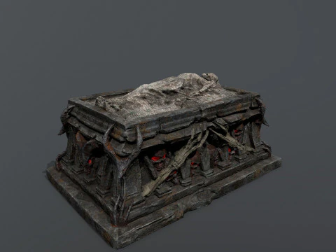 King grave 3D Model