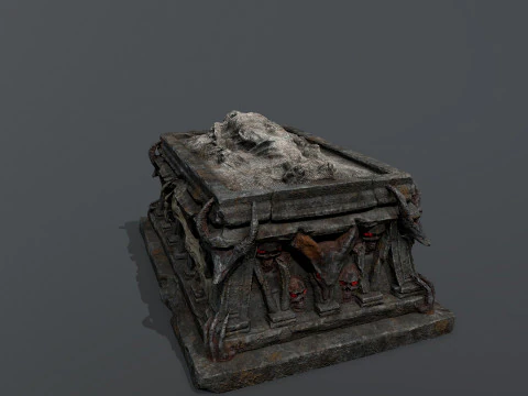 King grave 3D Model