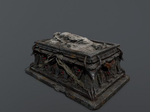 King grave 3D Model