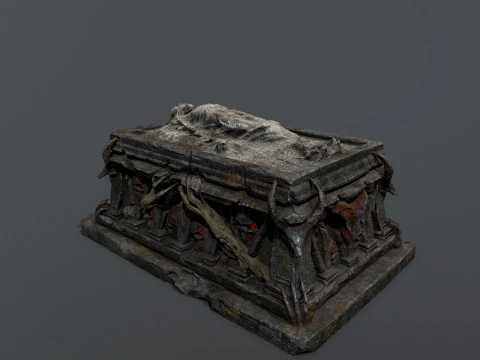 King grave 3D Model