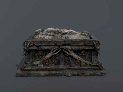 King grave 3D Model