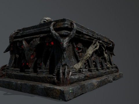 King grave 3D Model