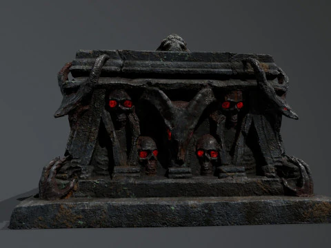 King grave 3D Model