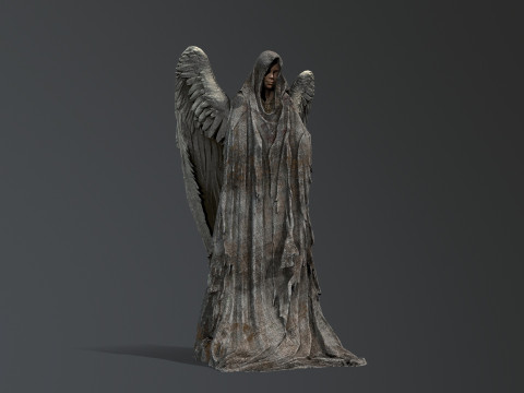 Woman Statue 3D Model