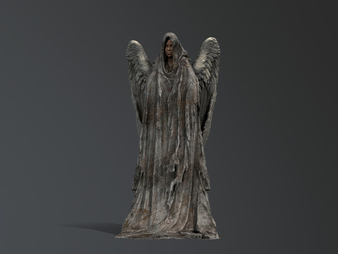 Woman Statue 3D Model