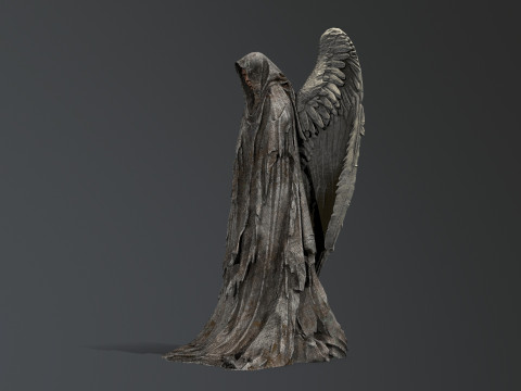 Woman Statue 3D Model