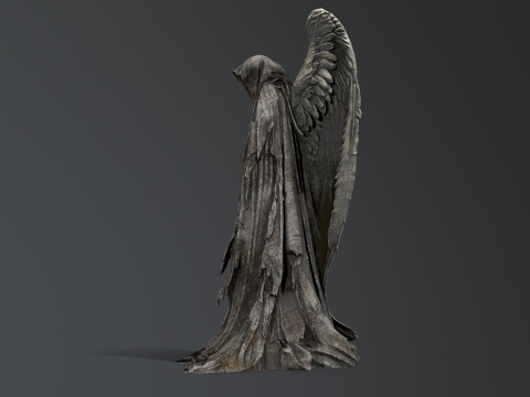 Woman Statue 3D Model