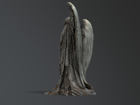 Woman Statue 3D Model