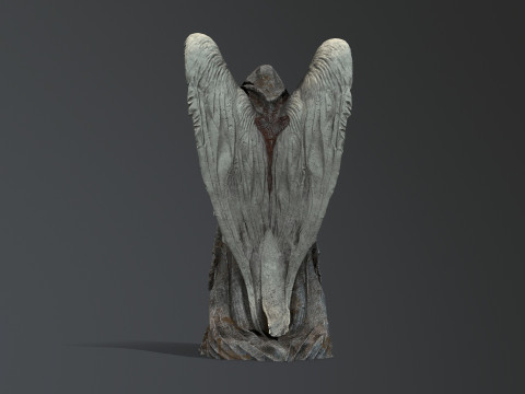 Woman Statue 3D Model