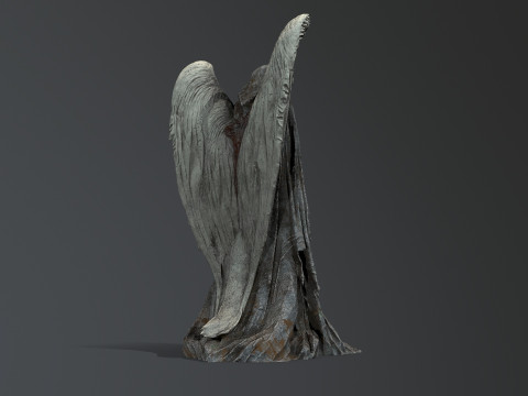 Woman Statue 3D Model