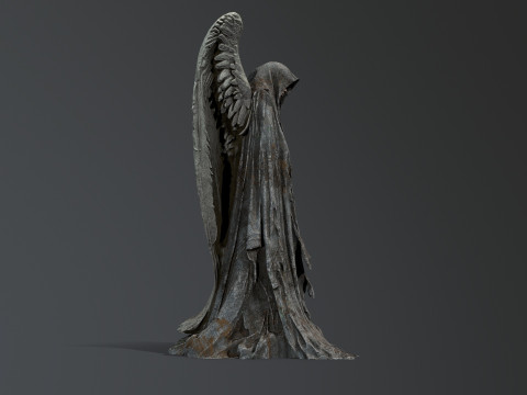 Woman Statue 3D Model