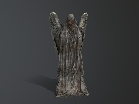 Woman Statue 3D Model