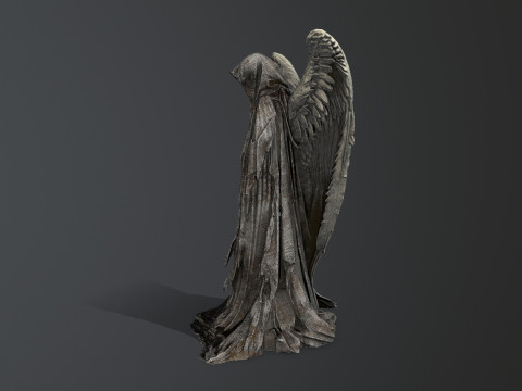 Woman Statue 3D Model