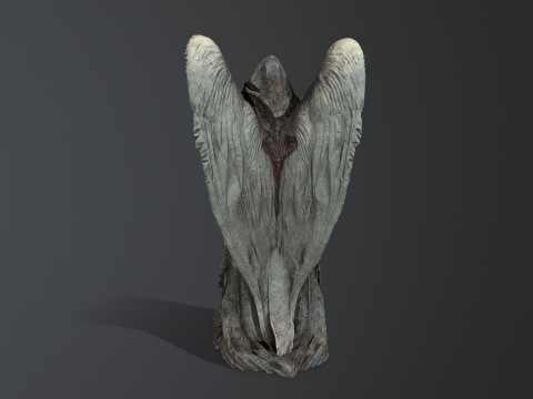 Woman Statue 3D Model