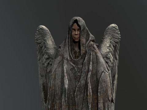 Woman Statue 3D Model