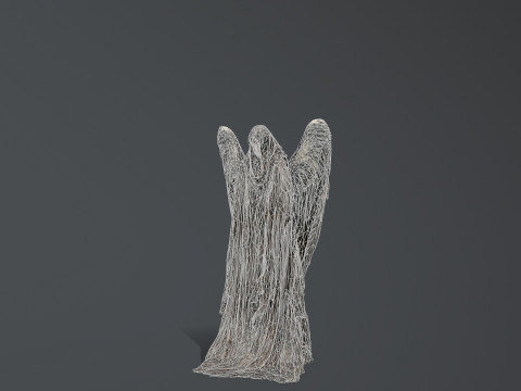 Woman Statue 3D Model