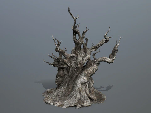 Ciemne drzewo Model 3D