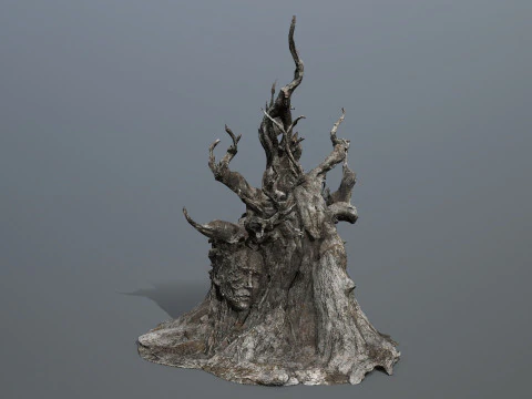 Ciemne drzewo Model 3D